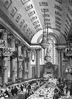 Images Dated 28th June 2016: Egyptian Hall, London, 1860
