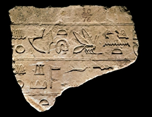 Egyptian hieroglyph engraved in stone. National Archaeologic Egyptian hieroglyph engraved in stone. National Archaeologic
