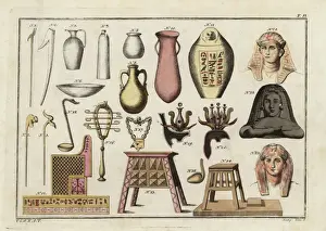 Scepter Prints: Egyptian household items