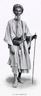 Laborer Collection: Egyptian man from Cairo wearing traditional clothing. Date: 1902