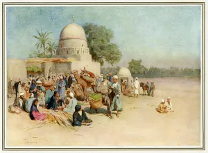 Souk Prints: Egyptian Market / 1912