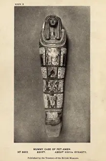 Egyptian Mummy in the British Museum, London - Padiamenet