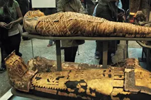 Funerary Prints: Egyptian mummy of a young woman