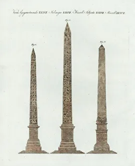 Egyptian obelisks from Heliopolis in Rome Egyptian obelisks from Heliopolis in Rome