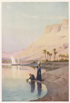 Egyptian River Scene