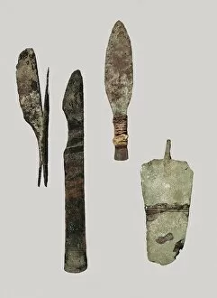 Ciencia Gallery: Egyptians surgical instruments made of bronze. Egyptian