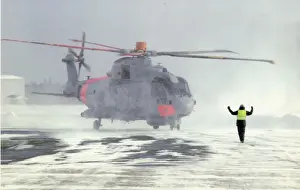 EH Industries (later AgustaWestland) EH101 Merlin manoeu?