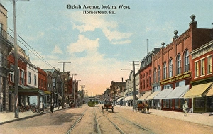 Homestead Gallery: Eighth Avenue, Homestead, Pennsylvania, USA