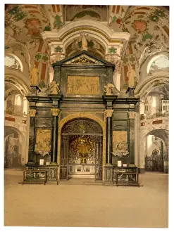 Einsiedeln, the chapel (interior), Lake Lucerne, Switzerland