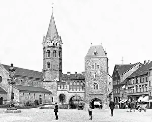 Eisenach Prints: Eisenach Gateway Germany Victorian period