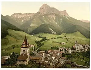 Eisenerz, general view, Upper Austria, Austro-Hungary