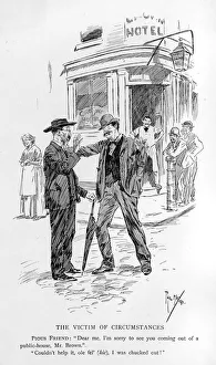 Pious Gallery: EJECTED FROM PUB, 1891