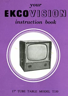 Cole Collection: Ekcovision 17 inch black and white television