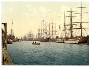 The Elbe, Hamburg, Germany