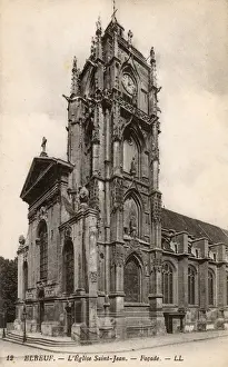 Elbeuf, France - L Eglise Saint Jean - Facade