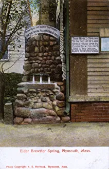 Elder Brewster Spring, Massachusetts, USA Elder Brewster Spring, Massachusetts, USA