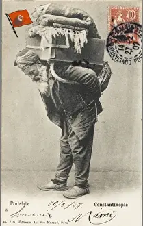 Elderly porter - Constantinople, Turkey