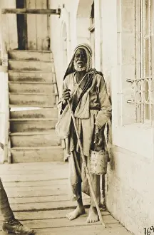 Wandering Prints: Elderly Turkish wandering Dervish