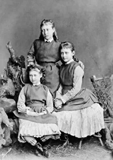 Ludwig Collection: The three eldest Hesse Princesses