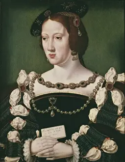 Manuel Prints: ELEANOR of Austria (1498-1558). Queen of Portugal
