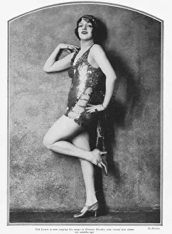 Brooks Collection: Eleanor Brooks dancing with Ted Lewis and his