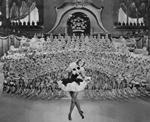 Eleanor Powell in one of the dance numbers in Rosalie
