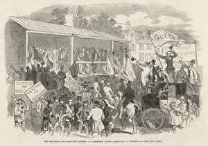 Candidates Prints: Election, Brentford 1847