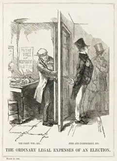 Bribery Prints: Election Bribery 1853