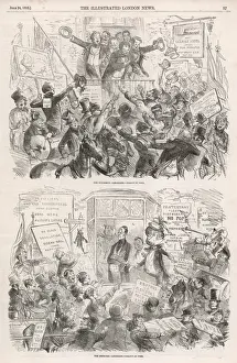 Congratulations Prints: Elections of 1852 by Phiz