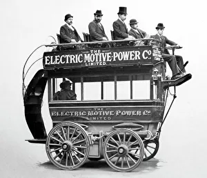 An electric bus, The Electric Motive Power Company Ltd