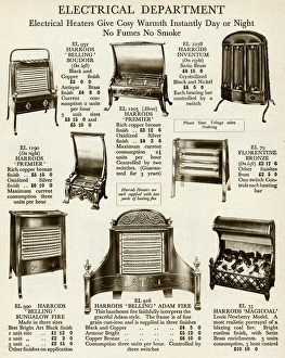 Images Dated 16th October 2017: Electric Fires 1929