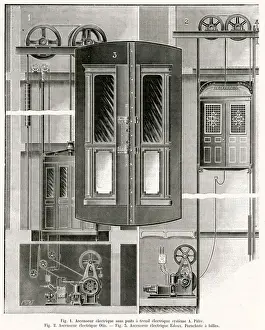 THREE ELECTRIC LIFTS