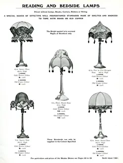 Electric Light Fixtures catalogue, Reading and Bedside Lamps