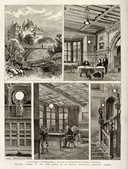 Armstrong Prints: Electric Lighting in Home of Industrialist William Armstrong