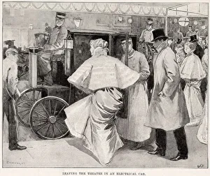 Theatregoers Prints: ELECTRICAL CAB