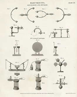 Sciences Collection: Electrical dischargers and doublers, 18th century