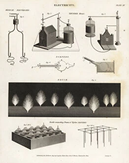 Sciences Collection: Electrical equipment, 18th century