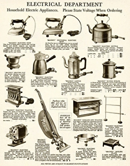 Electrical Magnet appliances 1929 Electrical Magnet appliances 1929