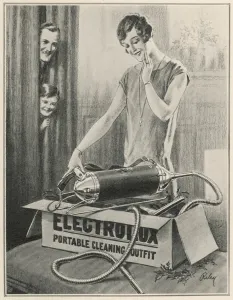 Electrolux advertisement Electrolux advertisement