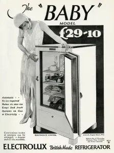 Adverts Gallery: Electrolux Baby fridge advertisement