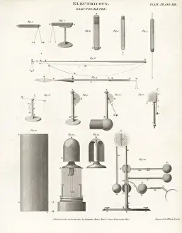 Measure Prints: Electrometers, 18th century