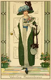 Tuck Prints: Elegant lady