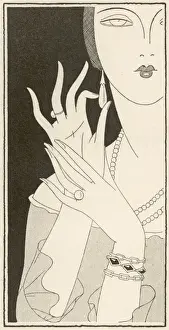 Elegant Lady & Jewellery