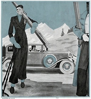 Madeleine Gallery: Elegant Skier