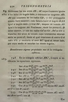 Elementos de Matematica by Spanish architect Benito Bails