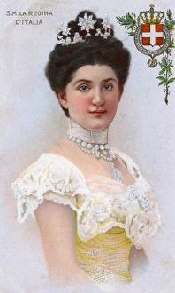 Images Dated 19th August 2016: Elena of Montenegro, Queen of Italy