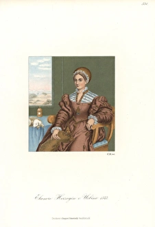 Titian Collection: Eleonora Gonzaga, Duchess of Urbino, 1543