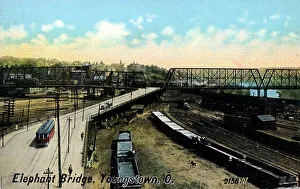 Elephant Bridge, Youngstown, Ohio, USA