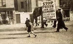 Elephants and sandwich boards - Jack Legs Diamond