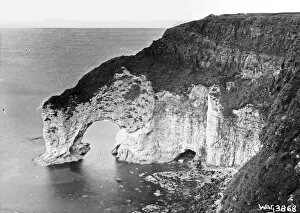 Eroded Collection: An elevated and spectacular view of The Wishing Arch, Port